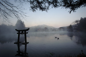 由布院温泉图片