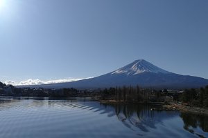 LakeKawaguchiOhashiBridge图片