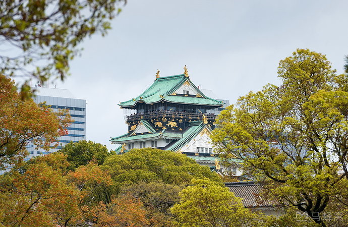 日本大阪城公园游记照片