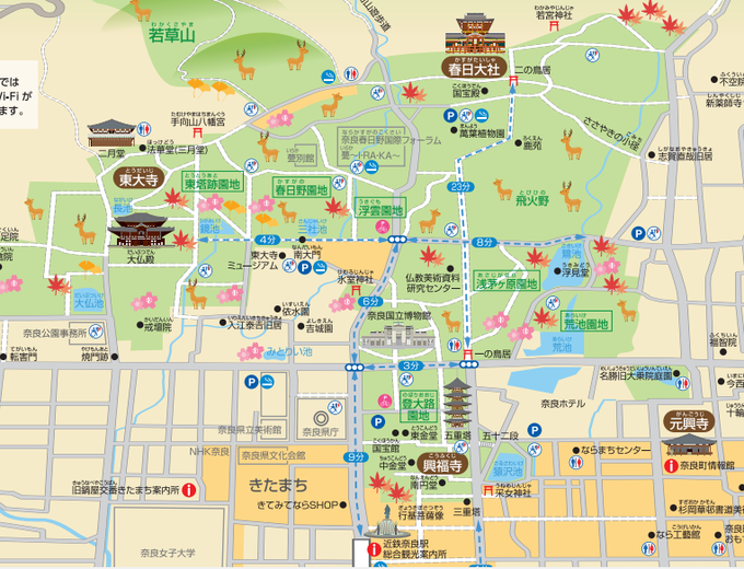 奈良地图 奈良地图
